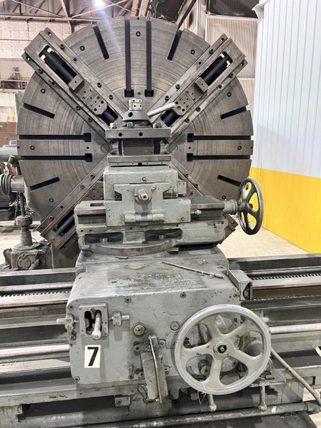 120" SWING CRAVEN HEAVY DUTY FACING T-LATHE: STOCK #21007