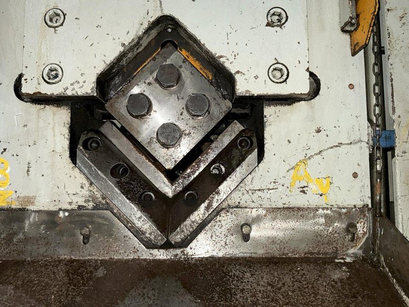 6" X 6" X 5/8" FICEP MODEL #A152 CNC ANGLE LINE PUNCH &amp; SHEAR 2003: YOBRO #25246