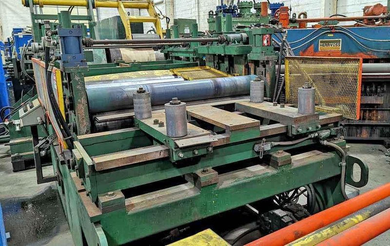 48" x 0.190" x 25,000# Strilich Cut To Length Line