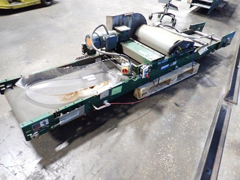 SIEMENS DEMATIC 18" X 148" POWERED BELT CONVEYOR