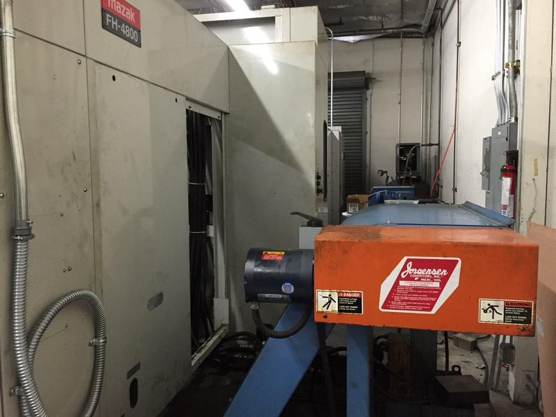 Mazak FH-4800 HMC, 2000 – Coolant Through Spindle, Probing