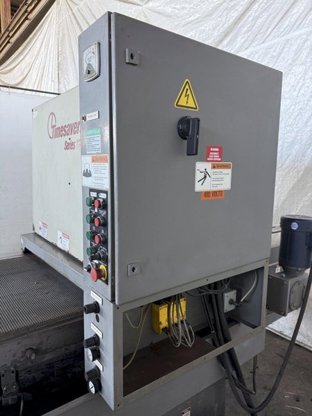 36" TIMESAVER MODEL 100 BELT SANDER. STOCK # 1052122