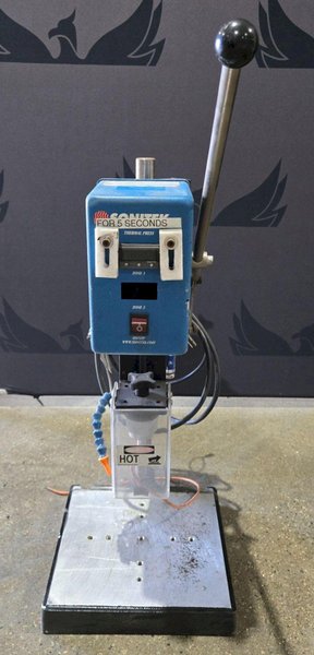SONITEK TS100 HEATSTAKING ARBOR PRESS USED