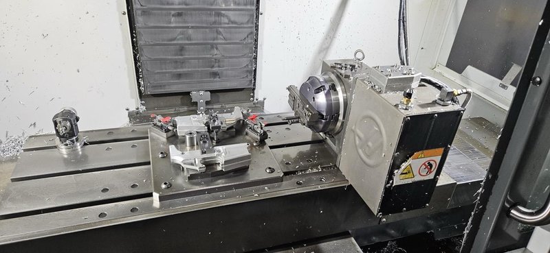 Haas VF-2SS VMC, 2021 – Probe, TSC, Haas Rotary