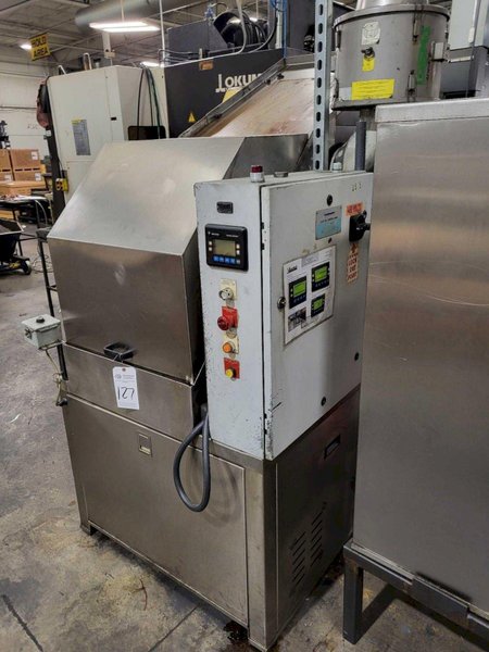 1 - PREOWNED RANSOHOFF STAINLESS STEEL PARTS WASHER, S/N: 4445