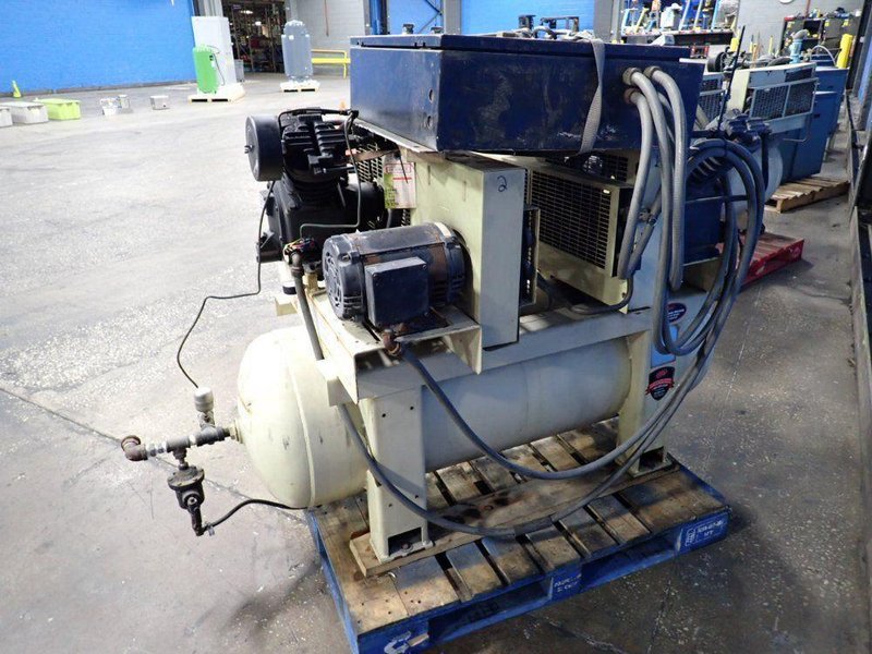 INGERSOLL RAND (2) 5//3 HP AIR COMPRESSOR  -  2475