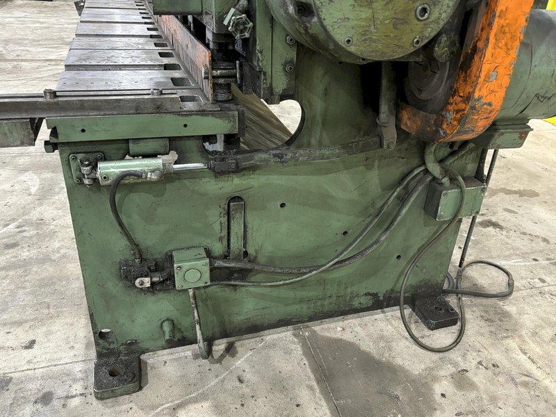 8&#039; X 10 GAUGE CINCINNATI MODEL #1008 MECHANICAL POWER SQUARING SHEAR: STOCK #21094