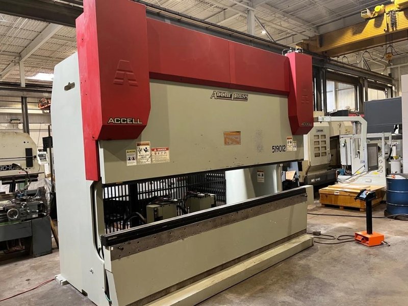 2011 Accurpress Accell 519012 CNC Press Brake (#5914)