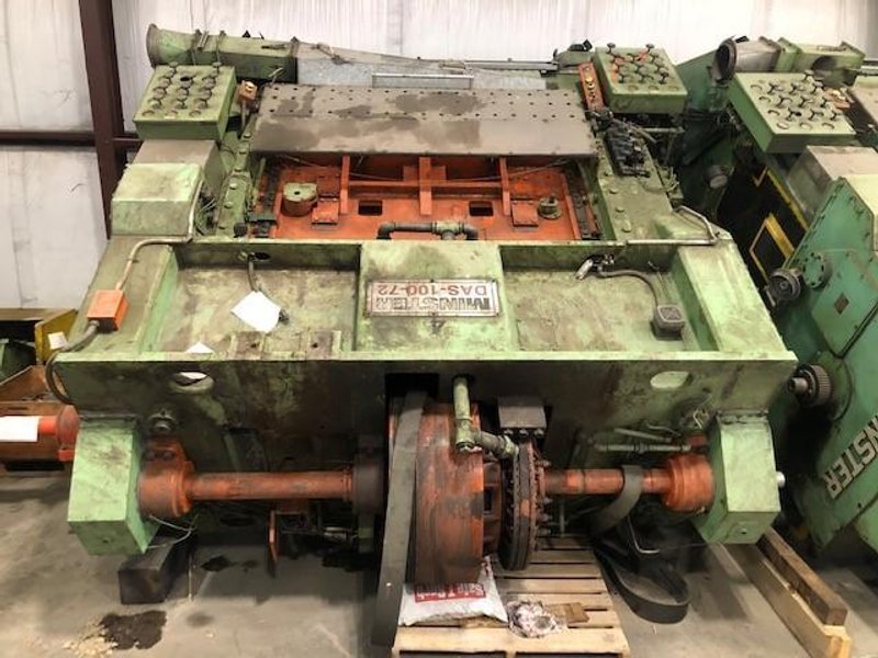 2 MINSTER DAS-100-72 CUPPING PRESSES