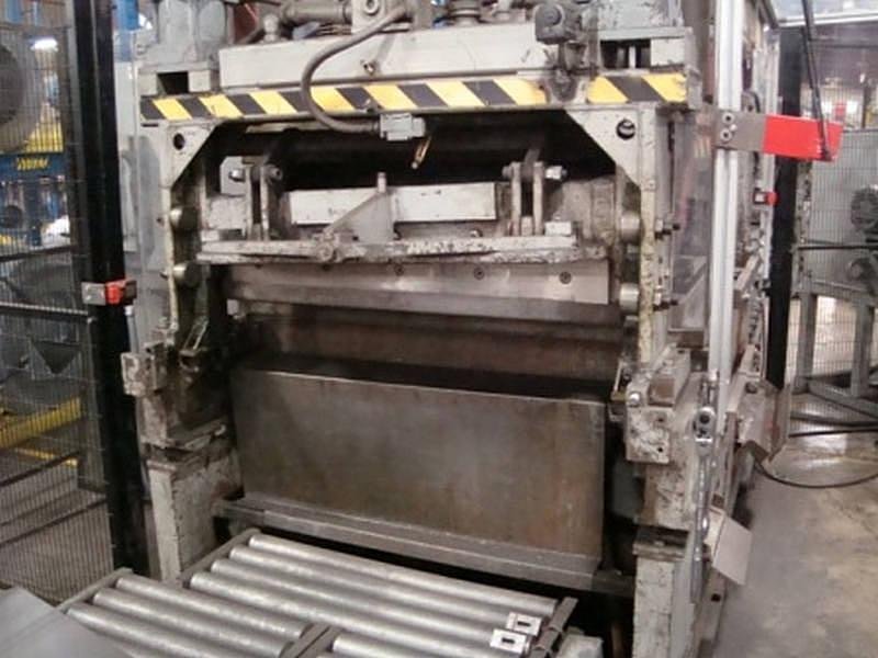 36" x 0.075" 20,000# Iowa Precision Cut To Length Line