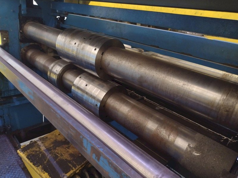 60" x 14 GA X 20,000 LB IOWA PRECISION MODEL #SLR6014-2.5 SLITTING CUT TO LENGTH COIL SLEAR LINE: YOBRO #26015