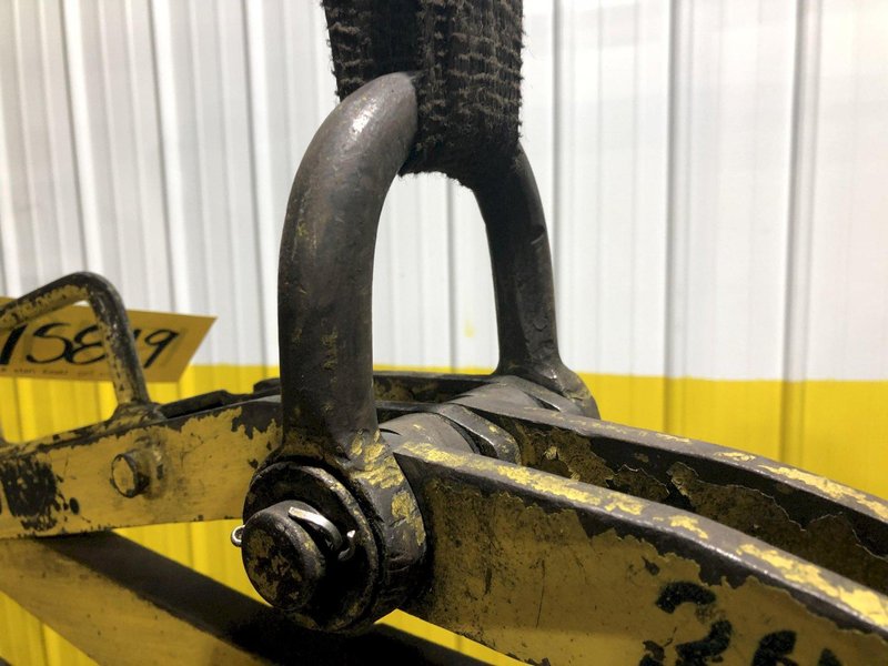 2,000 LB 1 TON MAN SAVER SINGLE RIM VERTICAL COIL LIFTING TONG SCISSOR TYPE COIL LIFT: STOCK #15819