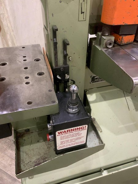 50 TON HYDRAULIC PIRANHA P50 IRON WORKER: STOCK #80840