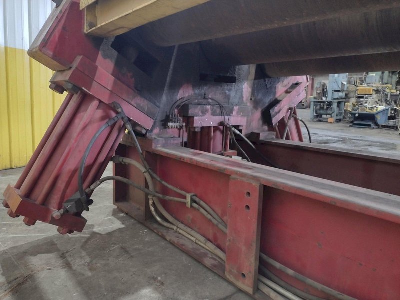 10' X 1" MONTGOMERY MODEL #4R-120100 4-ROLL HYDRAULIC PLATE BENDING ROLL: STOCK #17021