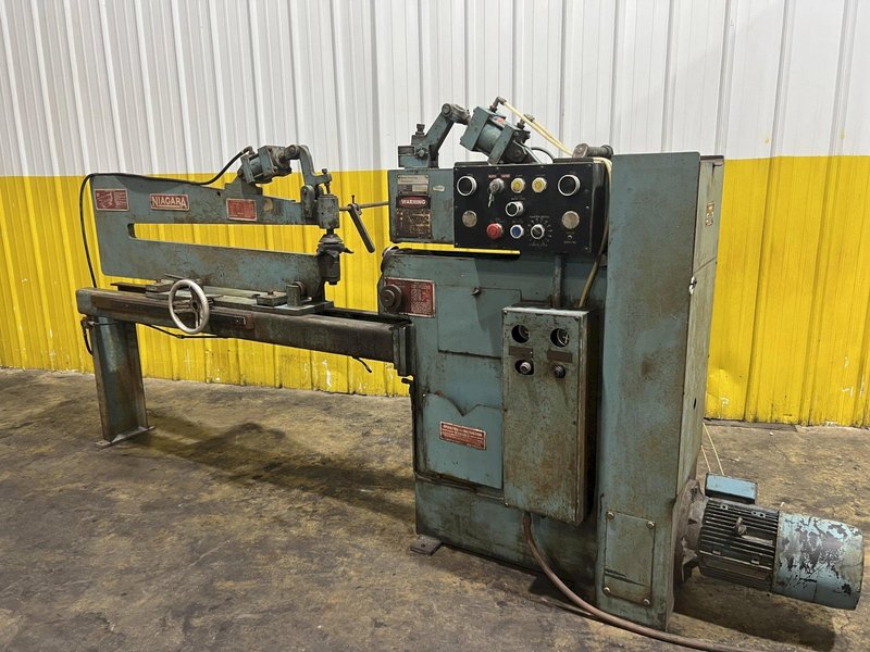 60&quot; X 10 GAUGE NIAGARA MODEL #31-ARC MECHANICAL CIRCLE SHEAR : STOCK #19317
