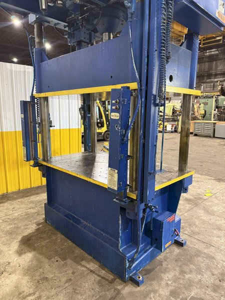 75 TON DAKE MODEL #18-558 HYDRAULIC 4-POST PRESS,  23&quot; STROKE: YOBRO #24094