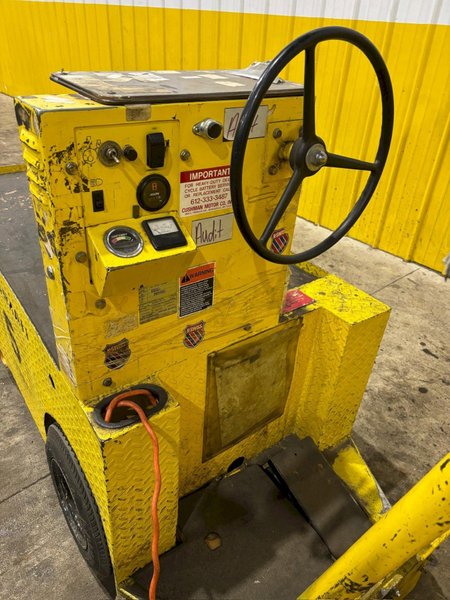 36 VOLT CUSHMAN MODEL #898361 STOCK CHASER/TUGGER CART: YOBRO #24656