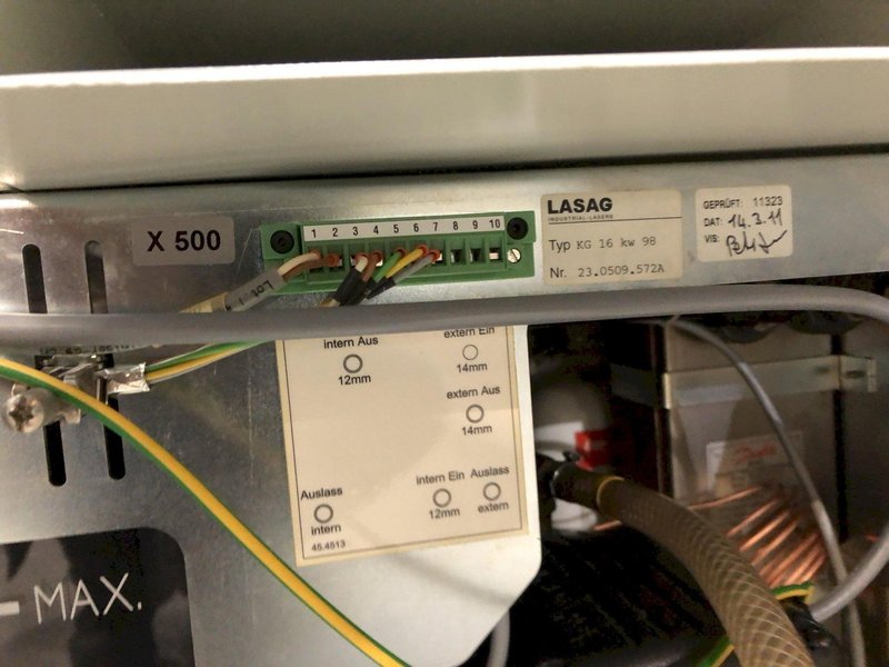 500W ROFIN - LASAG MODEL FLS-542CL LASER WELDING SYSTEM: STOCK #18393