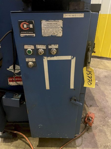 135 TON X 8' CINCINNATI MODEL 135FMX6 HYDRAULIC PRESS BRAKE: STOCK #15770