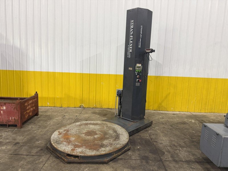 4,000 LBS X 50" X 50" X 98" H STRAN-FLEXER SCALE PACKAGE PALLET SHRINK WRAPPER: YOBRO #24286