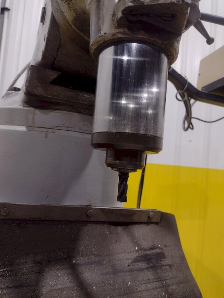 2 HP BRIDGEPORT SERIES 1 VARIABLE SPEED RAM STYLE KNEE MILL : STOCK #19924