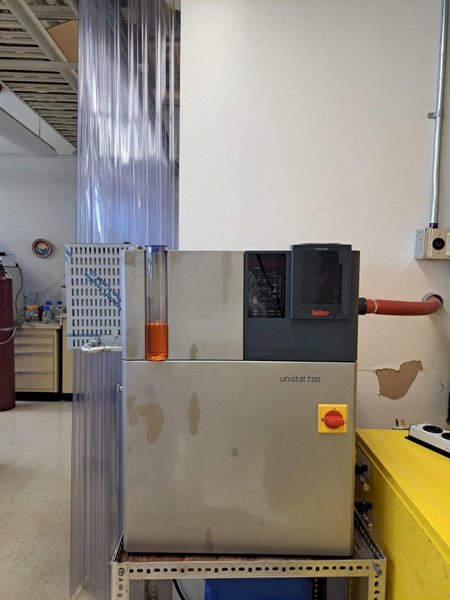 200 Liter Across International SR200 Jacketed Stainless Steel Reactor &amp; Huber Unistat T320 with Pilot ONE, 2021 (Like New)