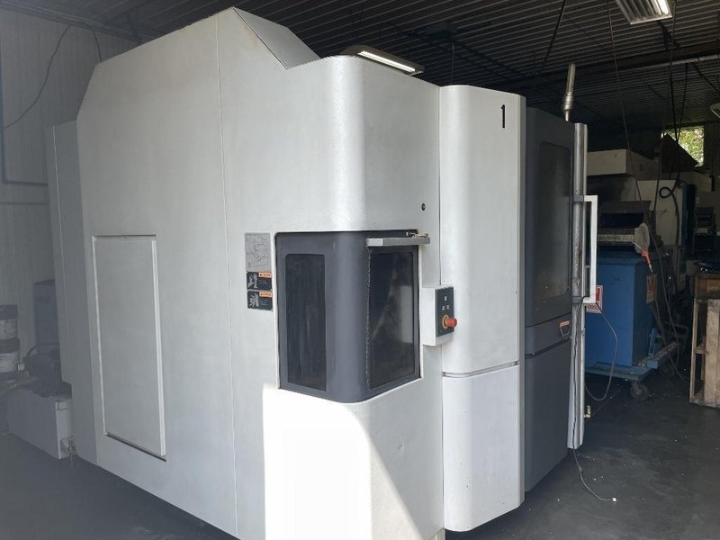 Mori Seiki NHX 4000 Horizontal Machining Center with M730BM Control, Through-Spindle Coolant, 12,000 RPM Spindle, Tool Presetter