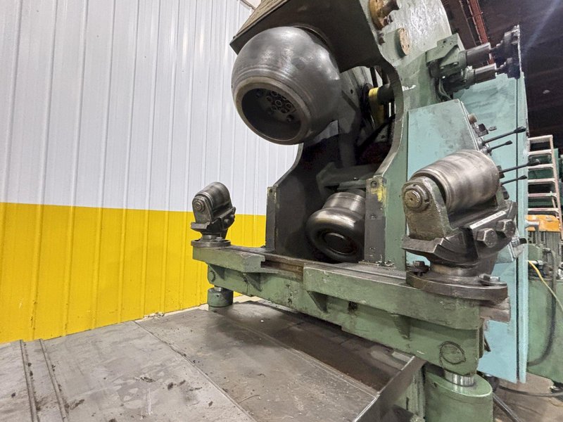 1/2&quot; X 13&#039; BOLDRINI MODEL #RIB0-13-HY HYDRAULIC HEAD FLANGER &amp; DISHING MACHINE: STOCK #23190