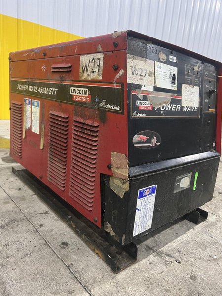 LINCOLN POWER WAVE 455M/STT WELDER: STOCK 18498