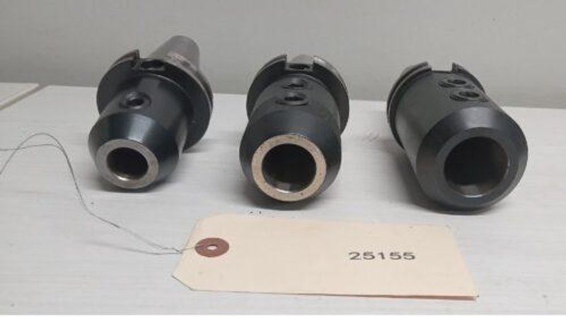 3x Cat 40 Tool Endmill Holders Weldon 1.25″ 0.75″  Kingston Kennametal Ultradex
