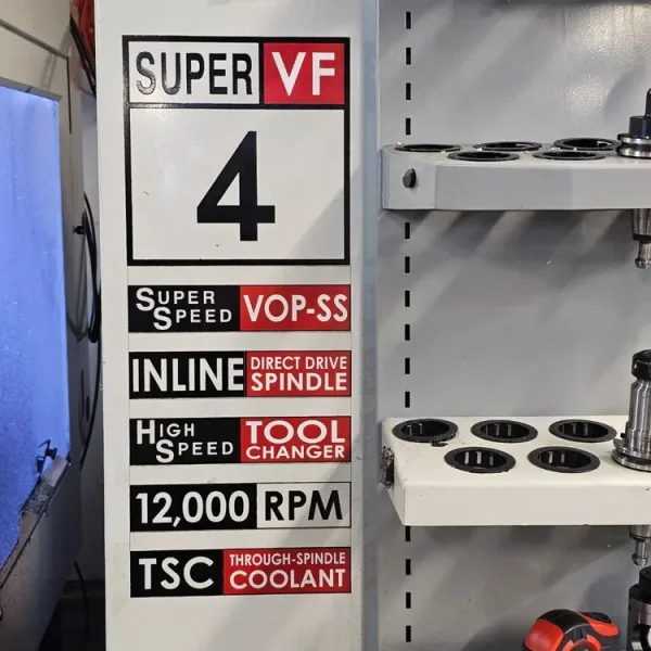 2004 HAAS VF-4SS | Machining Centers, Vertical