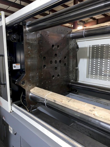 Nissei Used FN280-100A Injection Molding Machine, 309 US Ton; NEW Screw and Barrel; Customizable Shot Size