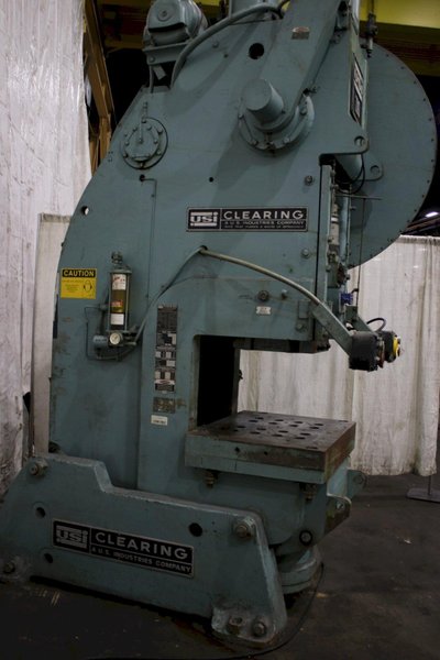 110 TON CLEARING OBI BACKGEARED PRESS: STOCK #74903