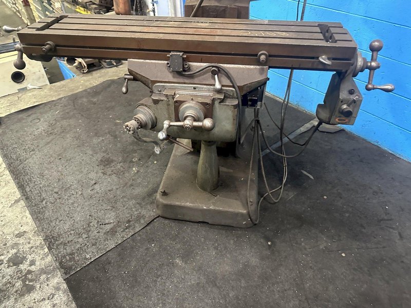 2 HP BRIDGEPORT VERTICAL MILL: STOCK #75845