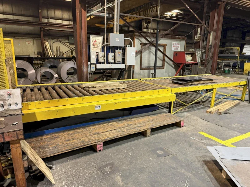 40,000 LB X 60" X .250" CINCINATI ROWE NIAGARA CUT THE LENGTH LINE: YOBRO #25987