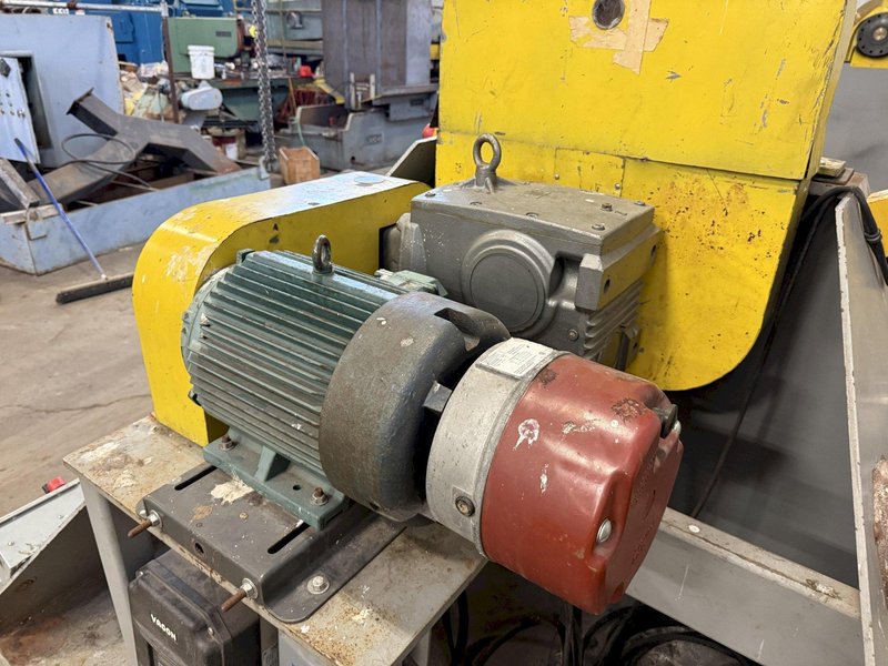 120&quot; SWING X 208&quot; LONG HEADSTOCK &amp; TAILSTOCK POWERED WELDING POSITIONER / PIPE ROLLER: YOBRO #23957