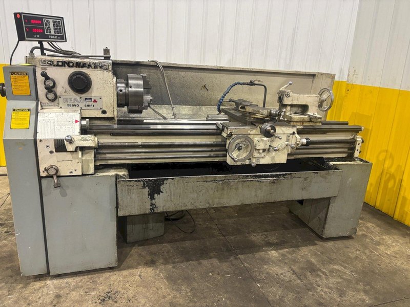 15&quot; X 54&quot; LEBLOND MAKINO MODEL #14C REGAL 15 SERVO SHIFT ENGINE LATHE W/ METRIC: YOBRO #24405