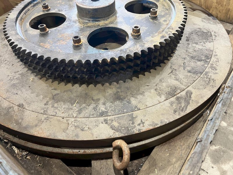 78" X 50' BESCO PORTABLE LATHE, ONSITE TURBINE WORK: STOCK #20735