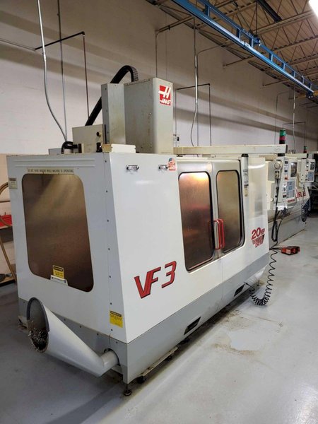 Haas VF-3 CNC VMC, 2000 – Haas Rotary Indexer