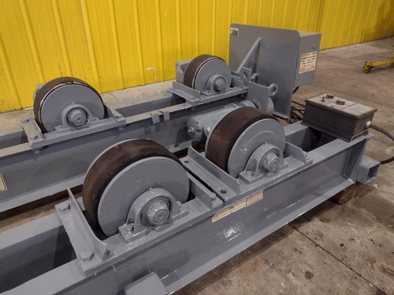 20,000 LB (10 TON) ARONSON MODEL #WRD1 POWERED TANK TURNING ROLLS, DRIVE &amp; IDLER: STOCK #23508