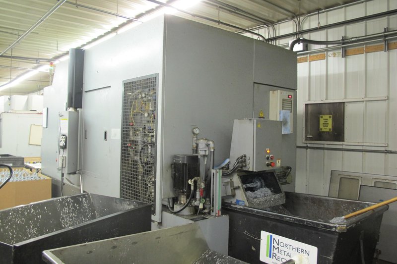 Used NTC-ZH 4000 4th Axis CNC Horizontal Machining Center, New 2007
