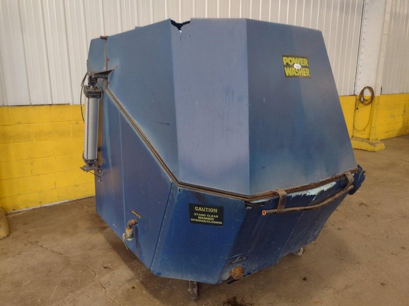 ROTARY CLAMSHELL TYPE HEATED PARTS WASHER:  STOCK #16565