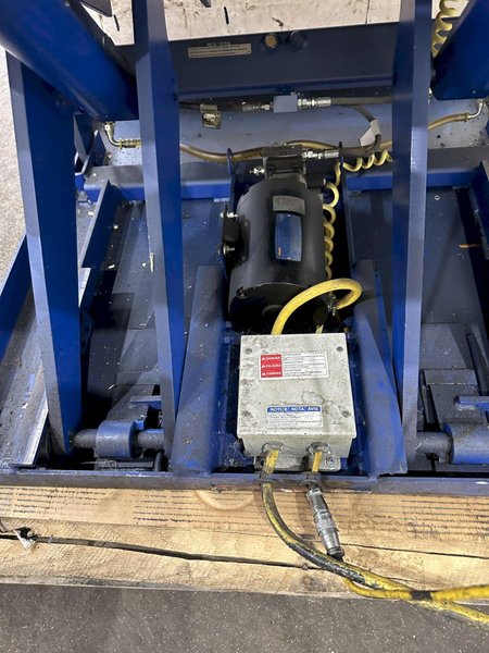 4000 LB GLOBAL LIFT AND TILT TABLE: STOCK #77579