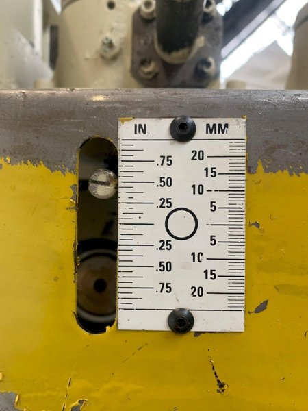 24" X .25" COE MODEL CPPS-PO-400-24 POWERED 7 ROLL COIL STRAIGHTENER: STOCK 18356