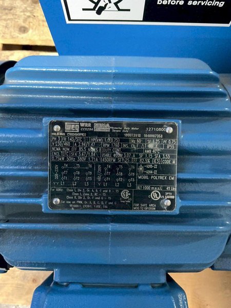 ACS VALVES 1 HP ROTARY AIRLOCK VALVE