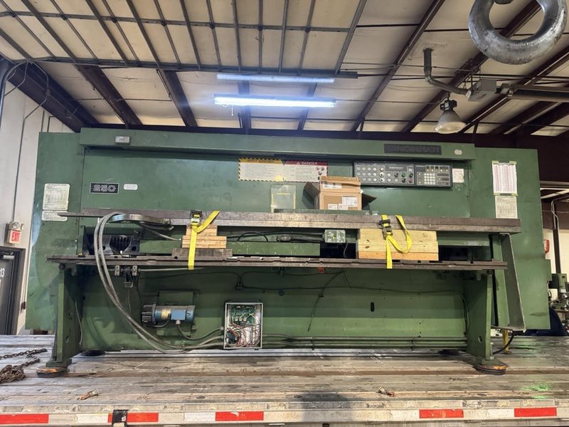 1/4″ x 10′ Cincinnati 250HSX10 Shear, 2000