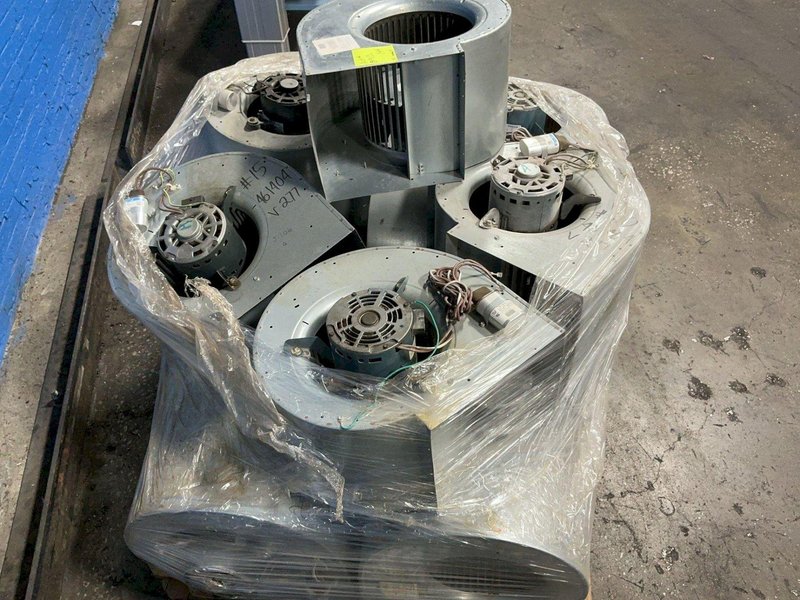 LAU INDUSTRIES 1/3 HP BLOWER WHEELS  -  W+H DD10-8A .50 CCW CV