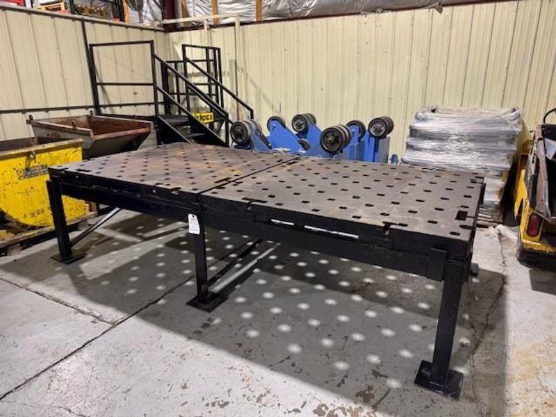 1 - PREOWNED 5&#039; X 10&#039; ACORN WELDING TABLE