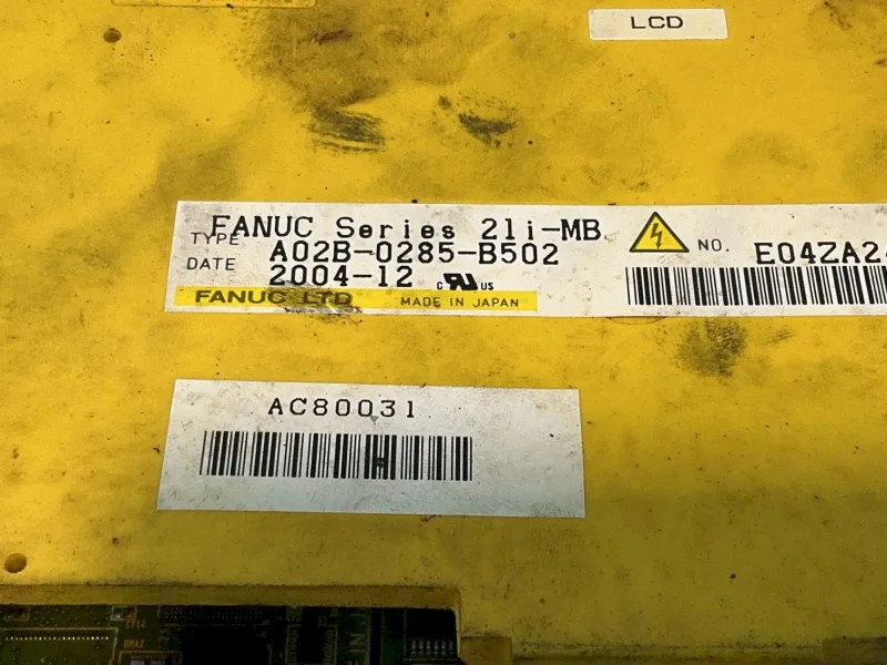 FANUC 21i-MP OPERATOR PANEL  -  A02B-0285-B502
