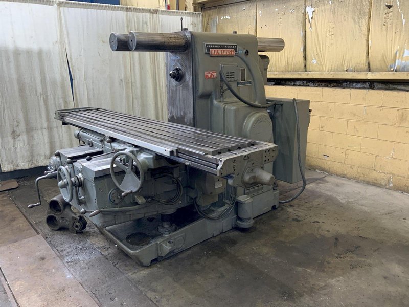 KEARNEY &amp; TRECKER MODEL 650 TF 20 HORIZONTAL MILL: STOCK #81108: STOCK #81110